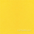 Tessuto in pile di camoscio poliestere tinto giallo brillante